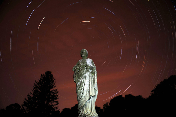Star Trail in St Agnes New York Jobs Chuck Miller CC BY NC ND